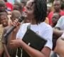 Laurah and Phanice leading sports evangelism with youths in Tongaren, Western Kenya